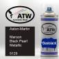 Preview: Aston-Martin, Maroon Black Pearl Metallic, 5125: 400ml Sprühdose, von ATW Autoteile West.